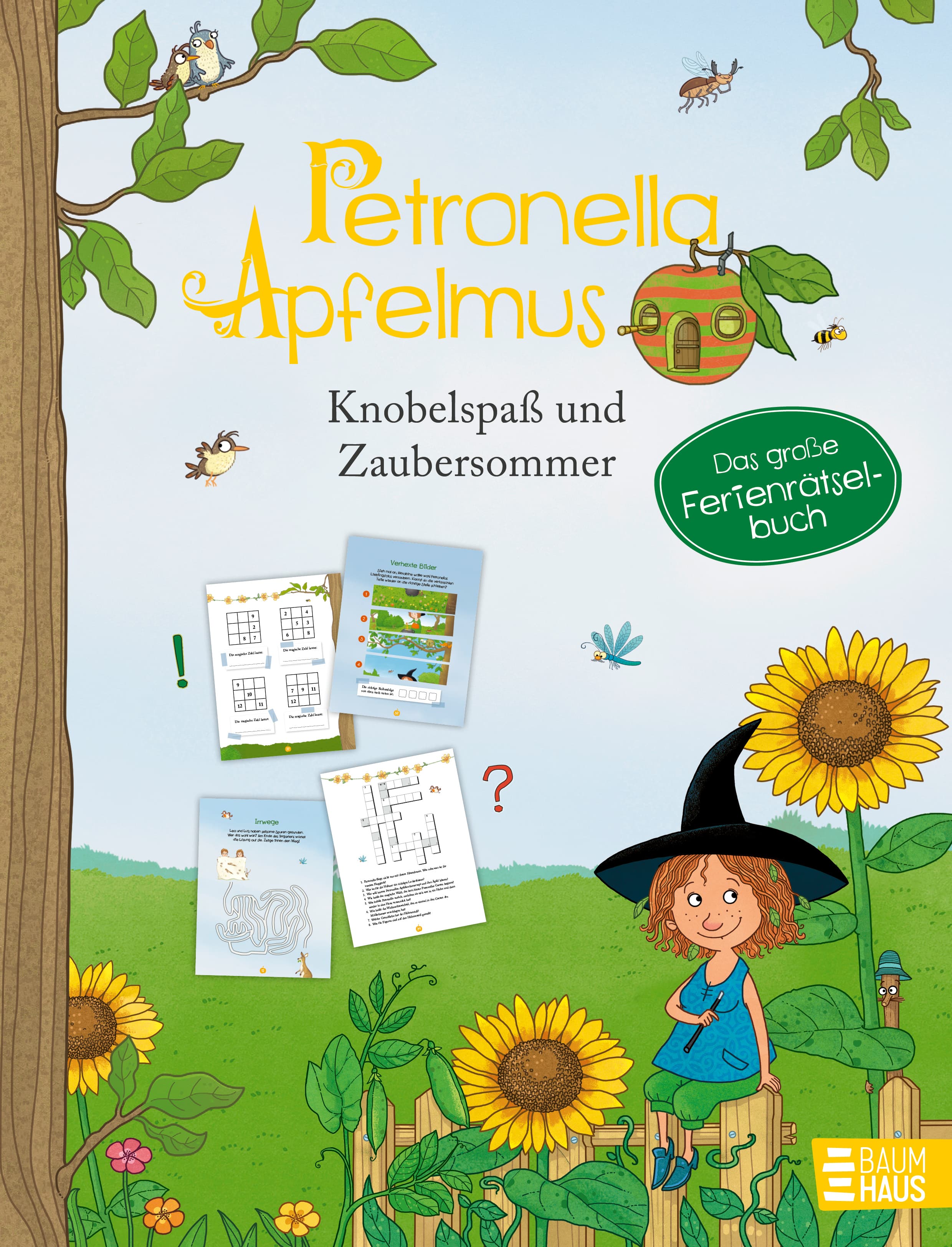 Petronella Apfelmus - Knobelspaß & Zaubersommer. Das große Ferien-Rätselbuch 