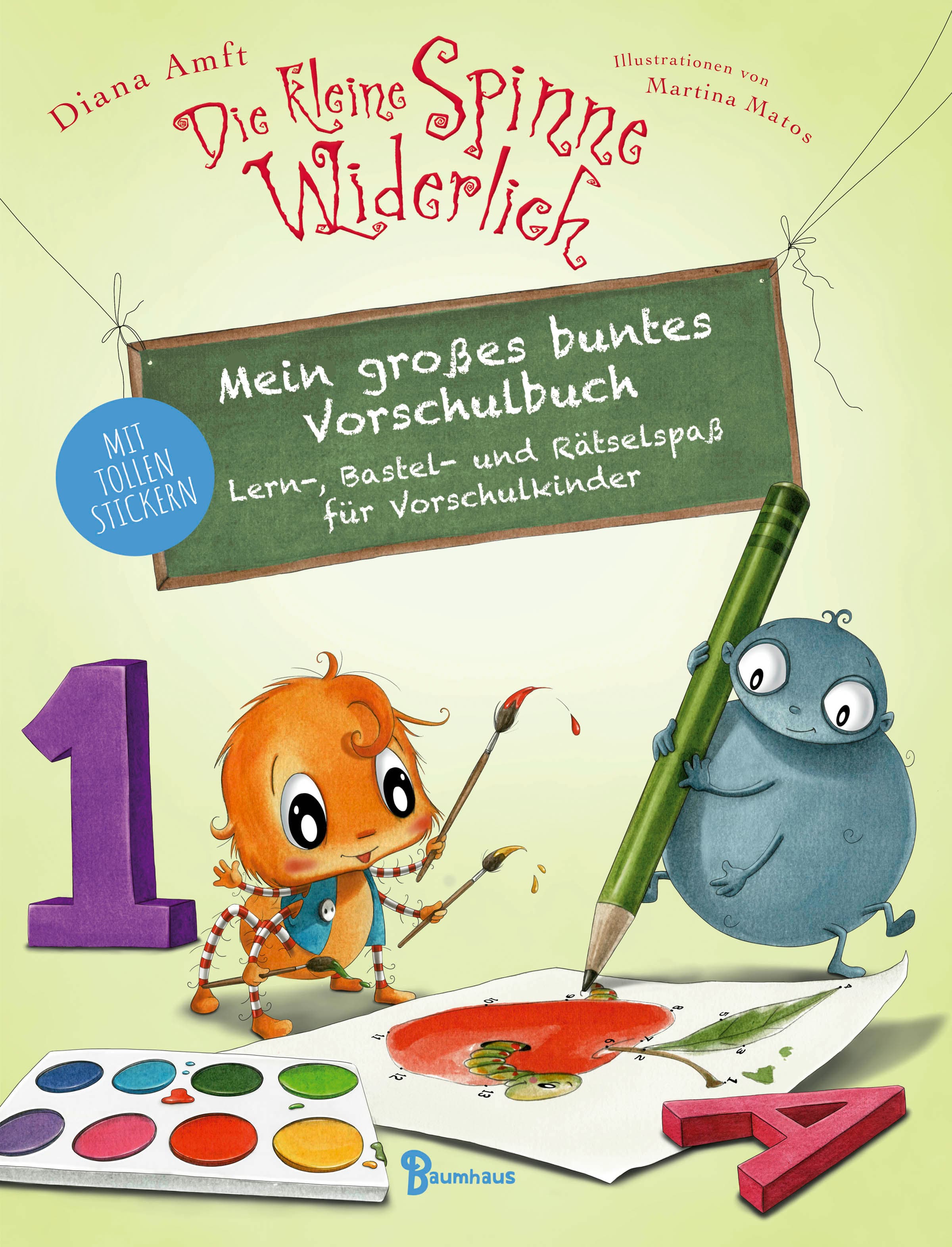 Produktbild: Die kleine Spinne Widerlich - Mein großes buntes Vorschulbuch (9783833907609 )