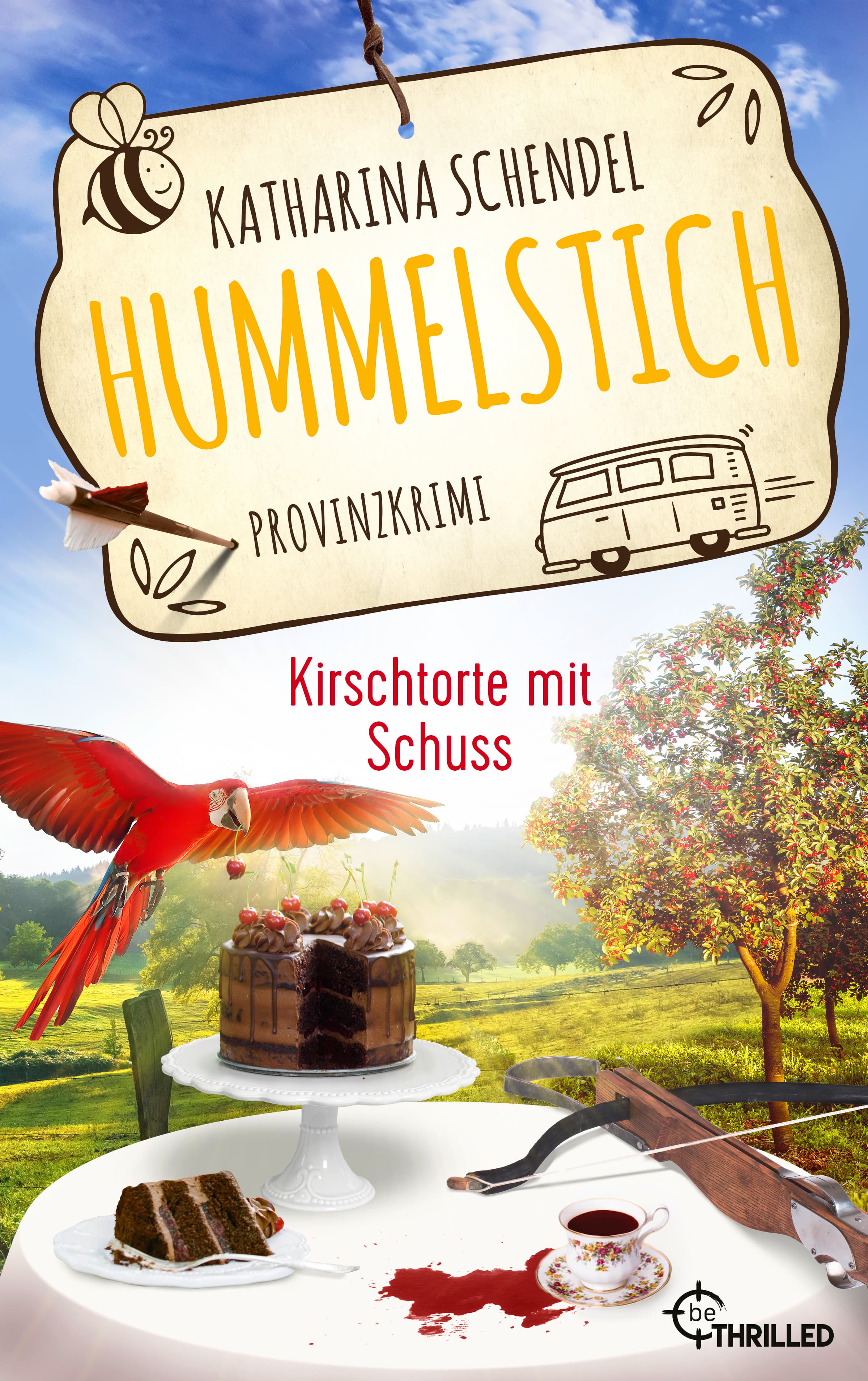 Produktbild: Hummelstich - Kirschtorte mit Schuss (9783751723695 )