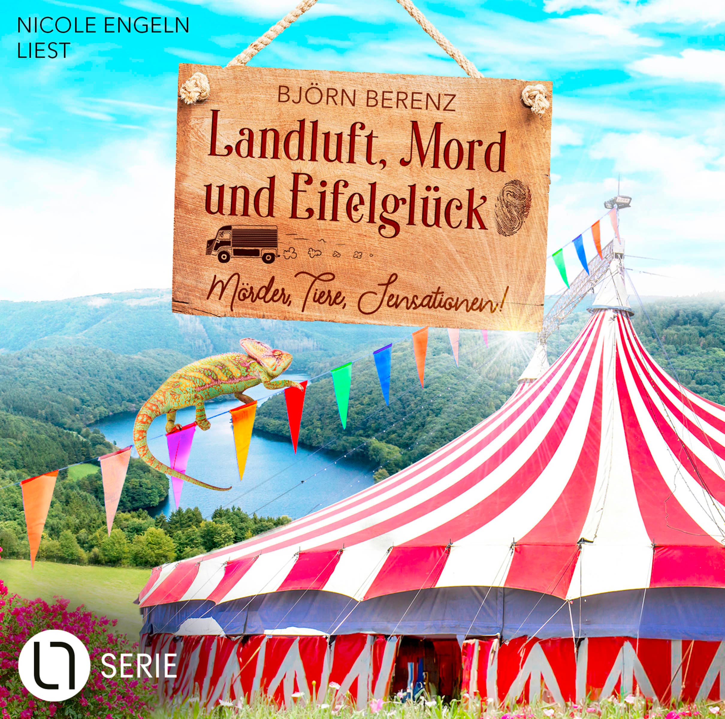 Produktbild: Landluft, Mord und Eifelglück - Folge 03: Mörder, Tiere, Sensationen! (9783754014578 )