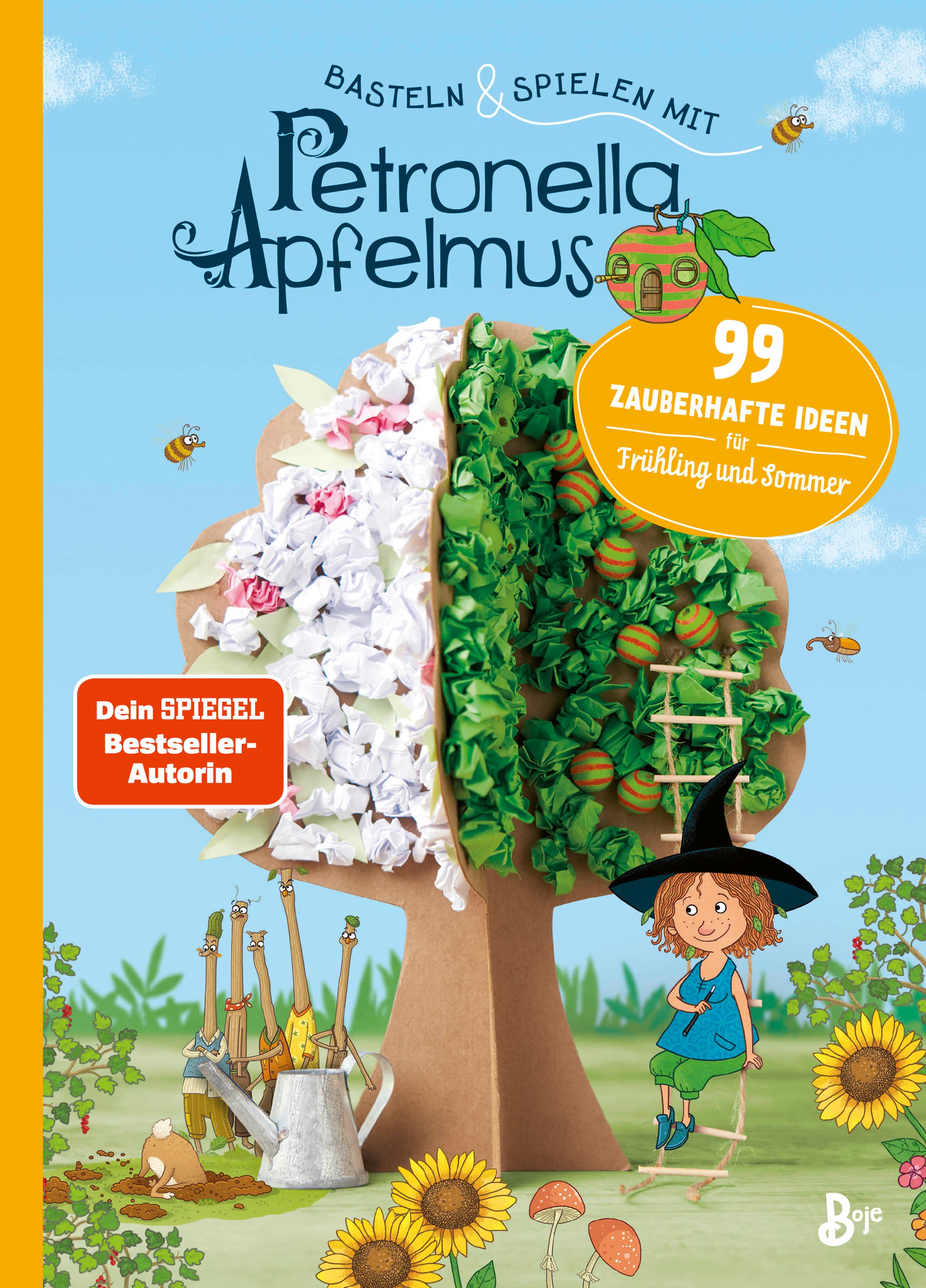 Produktbild: Basteln & Spielen mit Petronella Apfelmus - 99 zauberhafte Ideen für Frühling und Sommer (9783414826886 )