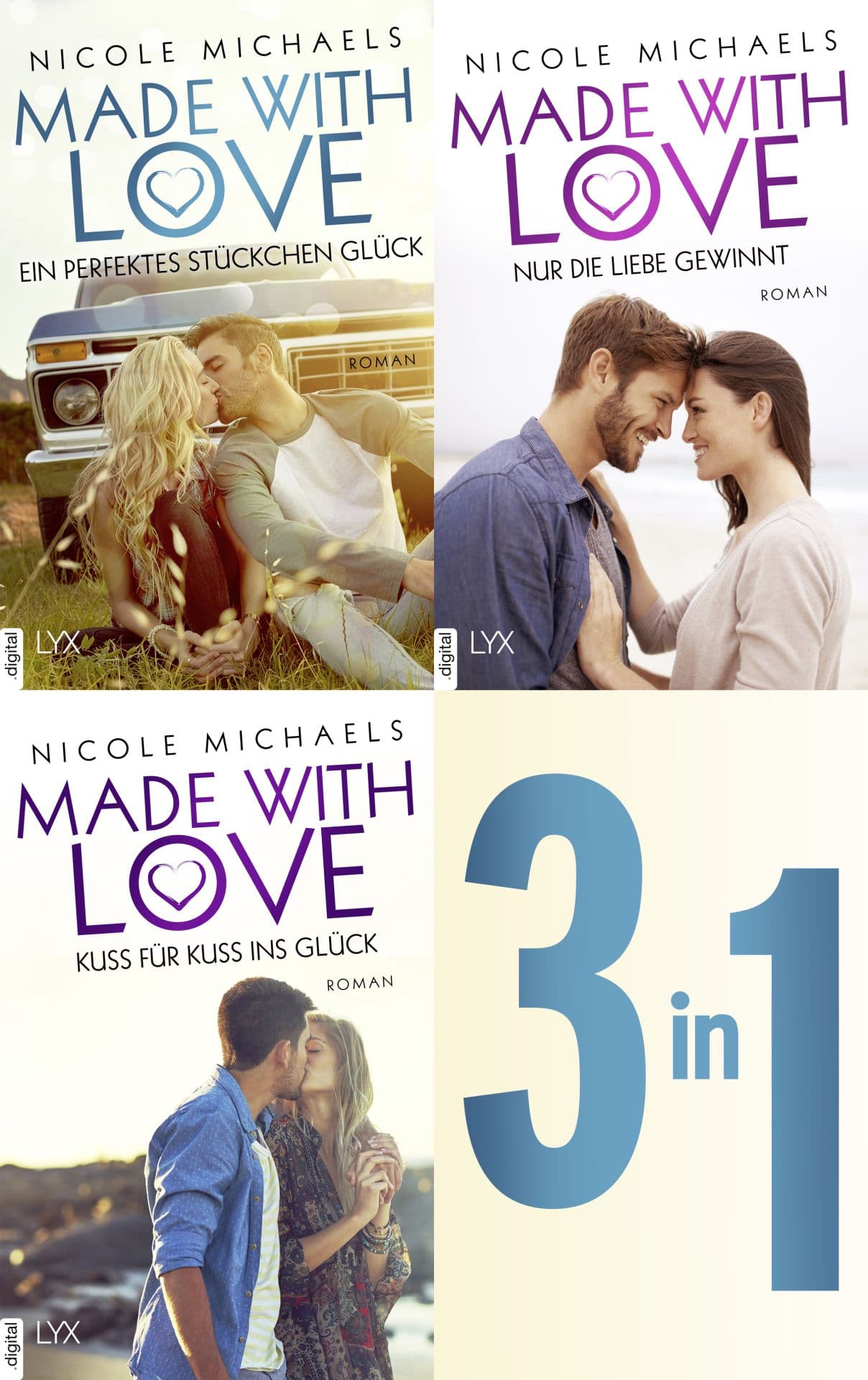 Produktbild: Made with Love - Alle 3 Bände in einem E-Book (9783736315242 )