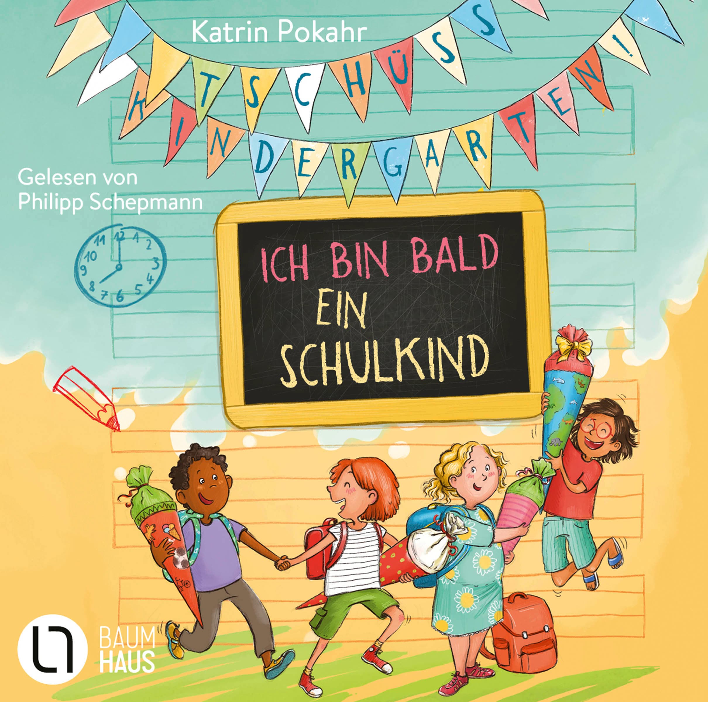 Tschüss, Kindergarten! Ich bin bald ein Schulkind