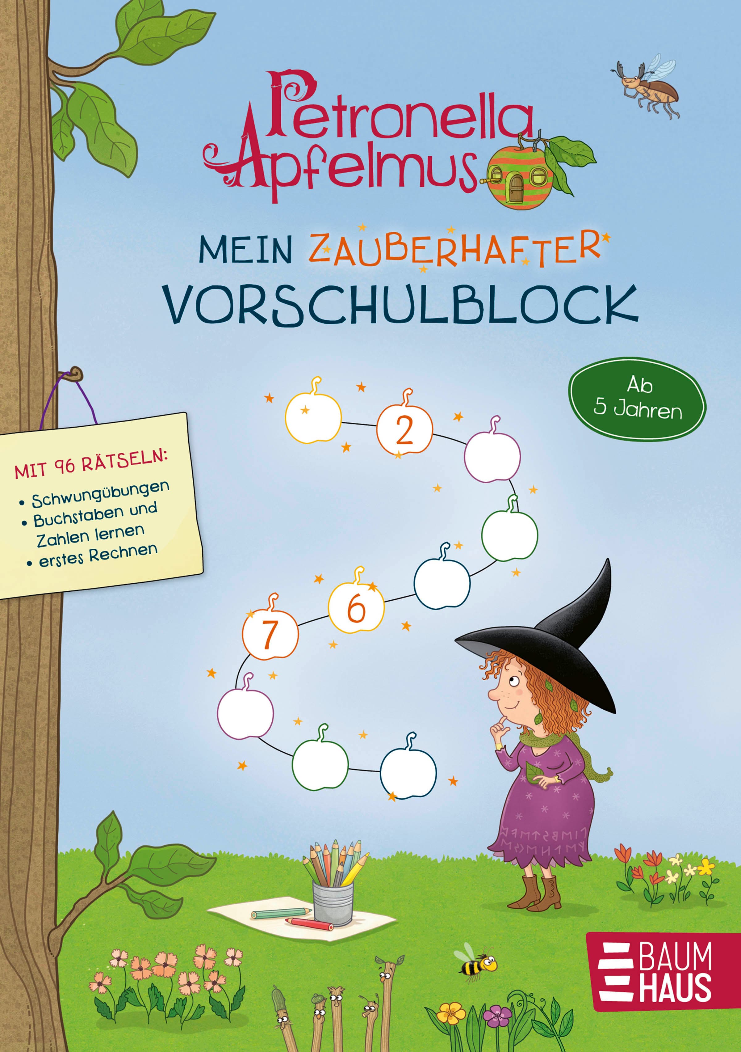 Petronella Apfelmus - Mein zauberhafter Vorschulblock